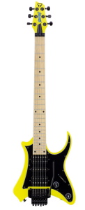 Traveler V88S Vaibrant Compact Electric Guitar - Electric Yellow