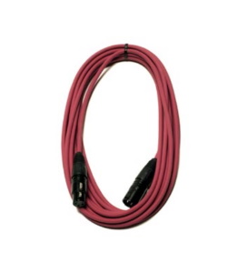 Peavey 25 ft Low Z Microphone Cable Magenta