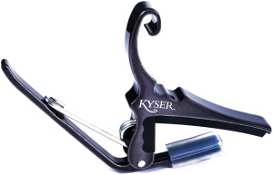 Kyser 6-String Capo - Black Chrome