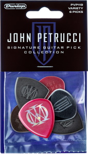 Dunlop PVP119 John Petrucci Variety Guitar Pick - 6 Pack