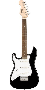 Mini Stratocaster Left Handed Black