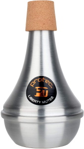 Liberty Trumpet Practice Mute - Silver