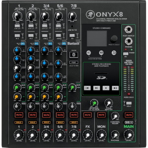 Mackie Onyx8 Premium Analog USB Mixer