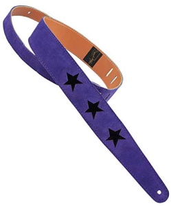 HPST-BG Purple Leather with Black Star Cut-Outs