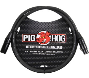 Pig hog PHM3 8mm Microphone Cable - 6ft