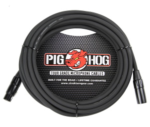 Pig hog PHM50 8mm Microphone Cable - 50ft