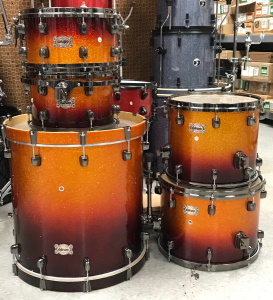 Ddrums Dominion Maple Pocket 5-Piece Drum Shell Kit Tequila Sunset