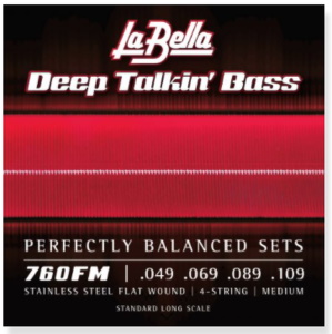 LaBella 760FM Flat Wound Bass Strings Set 49/109 