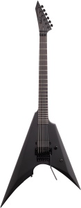 Pre-Owned *ESP Arrow-NT Black Metal Electric Guitar Black Satin