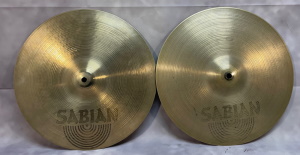 Pre-Owned * Sabian Regular 14 Inch Hi-hat Cymbals