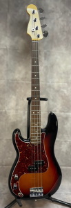 Pre-Owned * 2015 American Standard P Bass Left Handed - 3-Color Sunburst