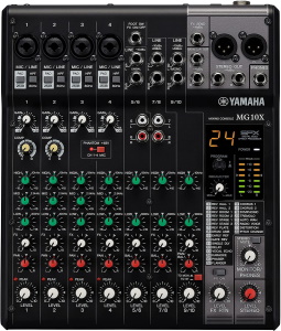 Yamaha MG10X CV 10-Input Stereo Mixer w/ Effects