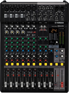 Yamaha MG12X CV 12-Input 4 Bus Stereo Mixer w/Effects