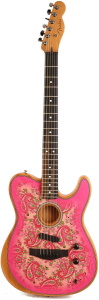 Fender American Acoustasonic Telecaster Limited Pink Paisley