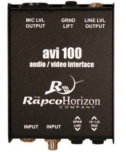 Rapco AVI-100 Audio Video Passive Interface