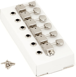Fender Vintage Style Stratocaster & Telecaster Tuning Machines - Nickel 