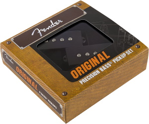 Fender Precision Bass Pickups - Original Vintage Design Black