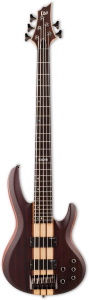 LTD B-5E 5-String Bass Guitar Natural Satin