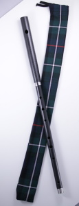 Carbony Celtic Winds lightweight Irish Flute in D w/ Close Finger Spacing