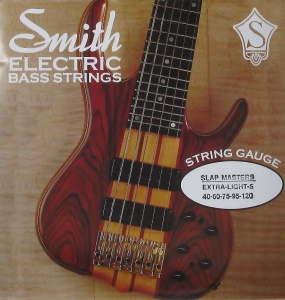 Ken Smith SMXL-5 Slap Masters 5-String Electric Bass Strings Extra Light