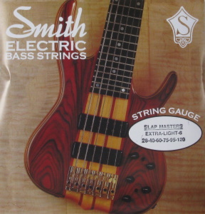 Ken Smith Slap Masters 6-String Electric Bass Strings Extra Light