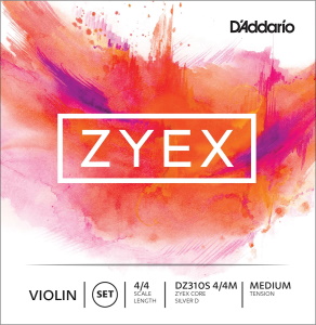 Daddario DZ310S Zyex 4/4 Scale Medium Tension 