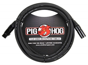 Pig hog PHM10 8mm Microphone Cable - 10ft