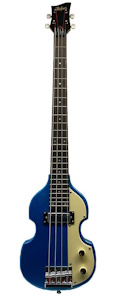Hofner Shorty Contemporary Violin Bass - Blue