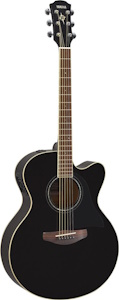 Yamaha CPX600 Medium Jumbo Acoustic-Electric Guitar Black