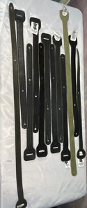 Levys 12 Assorted Miscellaneous Strap Tails