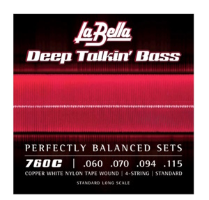 LaBella 760C Copper White Nylon Tape Wound 60-115 