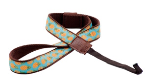 RightOn! Hook Ukulele / Mandolin Strap Pineapple 