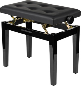 Frameworks Keyboard Series Deluxe Height Adjustable Piano Bench