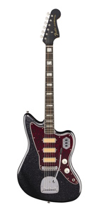 Fender Limited-Edition FSR Gold Foil Jazzmaster -Black Sparkle 