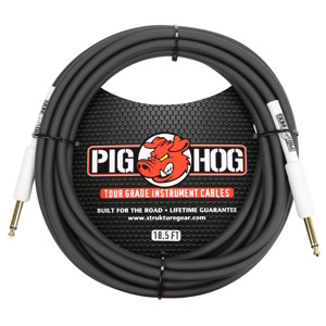 Pig hog PH186 High Performance 8mm Guitar Instrument Cable 18.5 Feet