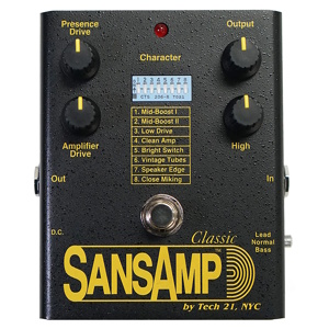 Tech21 SansAmp SA Classic Guitar DI Box Speaker Simulator