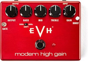 MXR EVH Modern High Gain Pedal Red