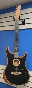 Pre-Owned Gear *Fender American Acoustasonic Stratocaster Ebony Fingerboard Black