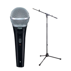 PG58 BTS Mic & Stand Bundle