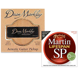 SP 7100 & Dean Markley Acoustic Guitar Pickup