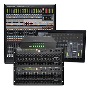 StudioLive RM32AI x2 & CS18AI Bundle w/ MOTU AVB Switch