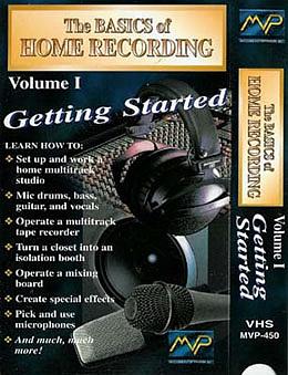 The Basics Of Home Recording Volume 1 (DVD)