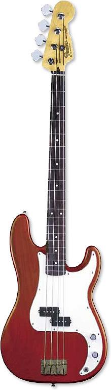 Highway 1 US Special P-Bass® - Crimson Transparent Finish RN