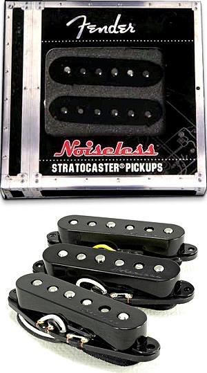 Strat® Noiseless™ Pickup Set Black Color
