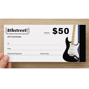8th Street Music $50 Gift Certificate