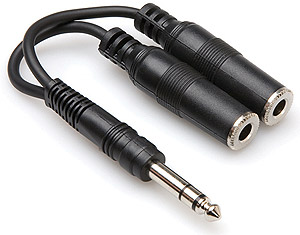 Pig Hog Solutions - 25ft Headphone Extension Cable, 1/4, Riviera Purp