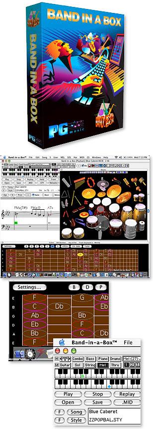 Band in a Box Version 12 MegaPAK - Macintosh