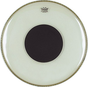 Remo Controlled Sound Clear Black Dot - 12 Inch